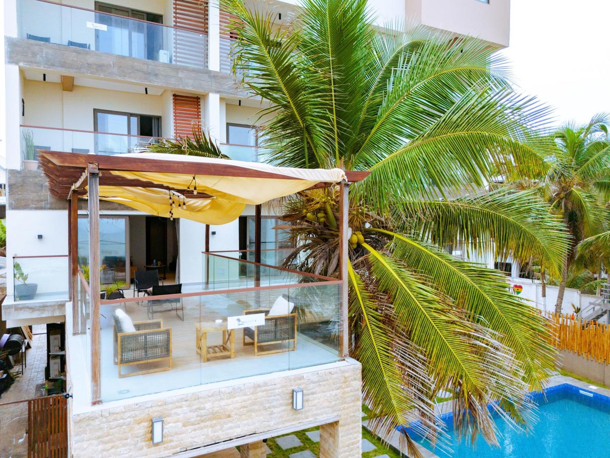 Serenity Terraces Beach, Hotel - Kokrobite Dış mekan fotoğraf